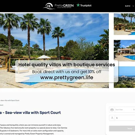 Villa Amasana - Your Sanctuary Of Peace In Ibiza - 6 Br *